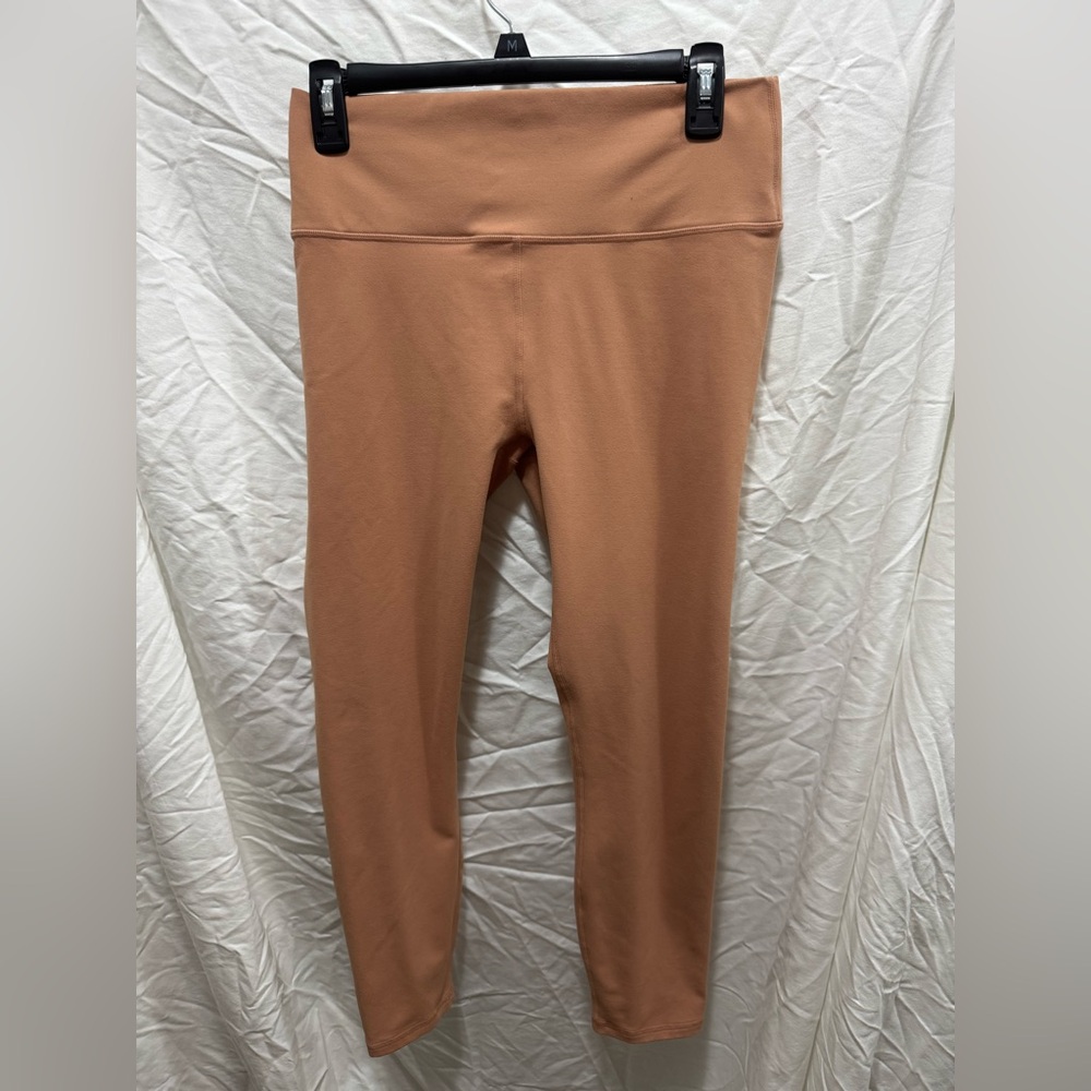 Fabletics PowerHold Peach Leggings